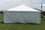 7' high x 20' long standard solid sidewall enclosure